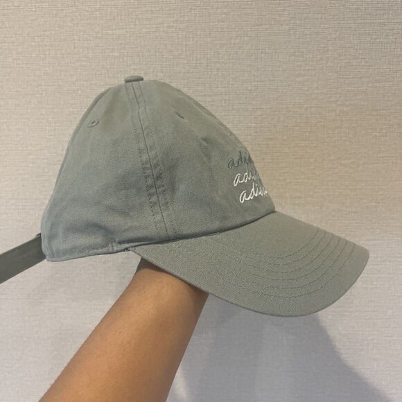 Adidas Aeroready Hat Green Adjustable Threestripelife NWOT - Picture 2 of 8